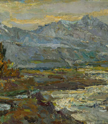 Безикович Борис Николаевич. Осень в Киргизии 